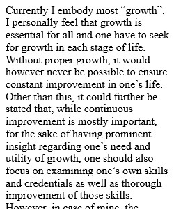 What kind of growth personality do you possess?